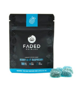 Faded Edibles Blueberry
