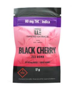 Twisted Extracts Black Cherry Jelly Bomb (Indica)