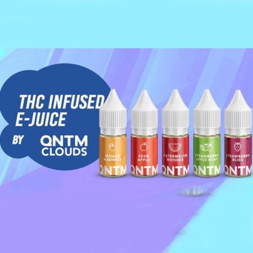 QNTM Clouds – THC Infused E-juice