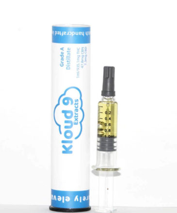 Kloud 9 CBD Distillate Syringe