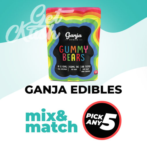 Ganja Edibles - Mix & Match – Pick Any 5