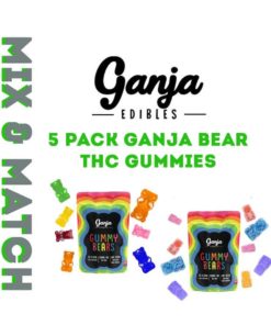 Mix and Match_Ganja Bear THC Gummies