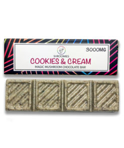 Shroomies - Cookies and Cream Chocolate Bar