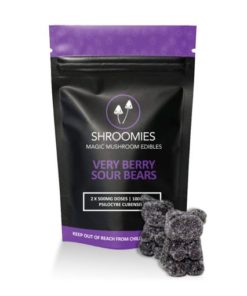 Shroomies - Very Berry Sour Gummy Bears