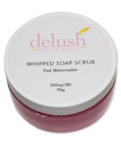Delush - 300mg CBD Whipped Soap Scrub