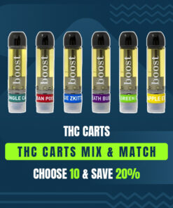 THC Vape Cartridges – Mix & Match – Pick Any 10
