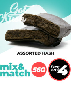 Assorted Hash (56G) – Mix & Match - Pick Any 4