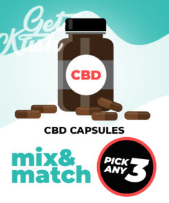 CBD Capsules - Mix & Match - Pick Any 3