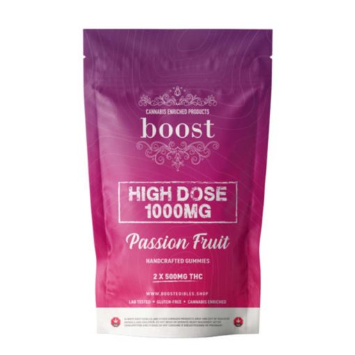 Boost THC High Dose 1000mg Passionfruit