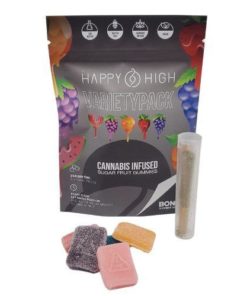 Happy High Cannabis Infused Gummies - Variety Pack