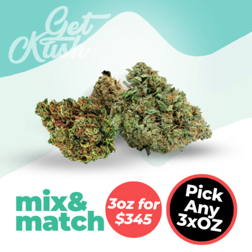 Mix and match Pick Any 3xOZ for 345
