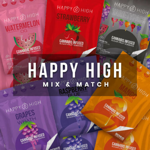 Happy High Gummies - Mix & Match - Pick Any 5