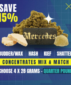 Concentrates Mix & Match - Choose Any 4 x 28 Grams