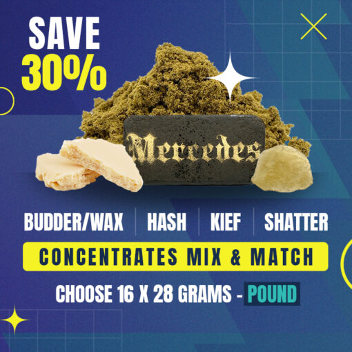 Concentrates Mix & Match - Choose Any 16 x 28 Grams