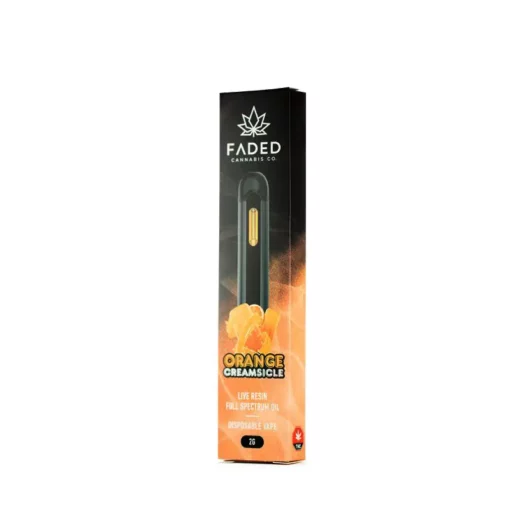 2000mg THC Disposable Vaporizer Pen - Orange Creamsicle