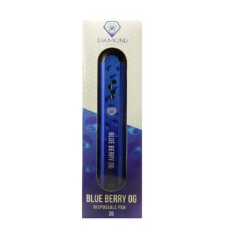 Diamond Concentrates: Disposable Distillate Pen (2 Gram) - Blueberry OG