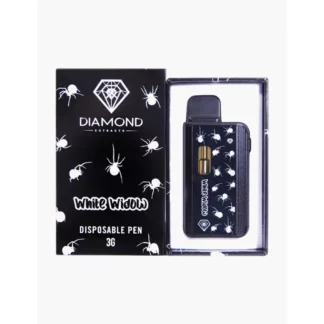 Diamond Concentrates: Disposable Distillate Pen (3 Gram) - White Widow (Hybrid)