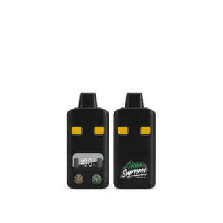 Green Supreme – Dual Chamber Disposable THC Vape Pen (6g) - Golden Goat (Sativa) / Snoop Dogg OG (Indica)