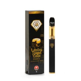 Diamond Extracts – THC Disposable Pens (1G) - London Pound Cake (Indica)