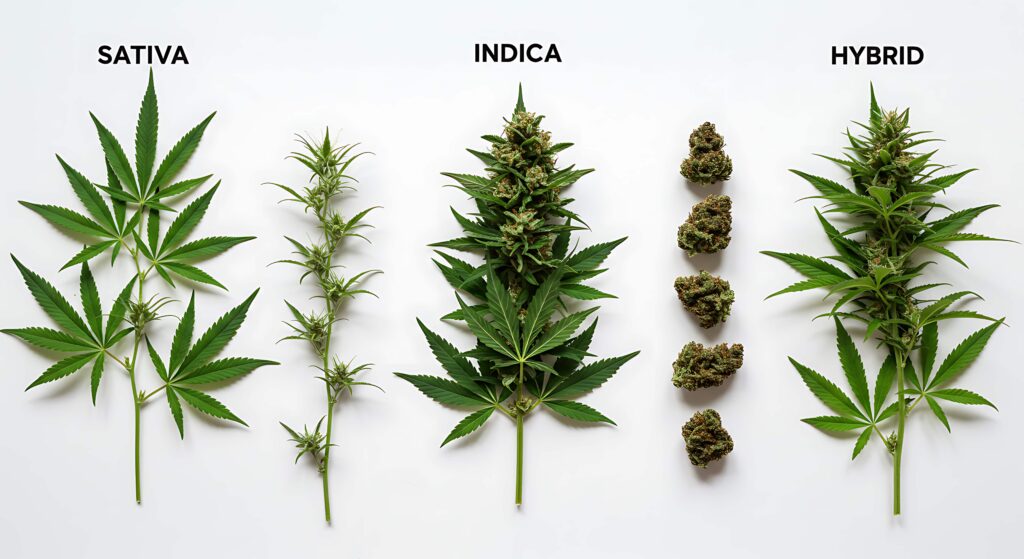 Cannabis Strain Comparison illustration 