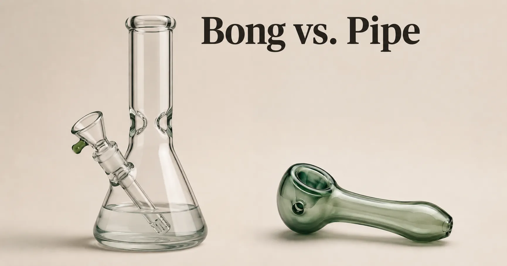 Weed Pipes vs. Bongs: What’s the Difference?